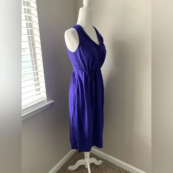 Eddie Bauer Women's Purple Sleeveless Nightgown - Picture 2 of 4